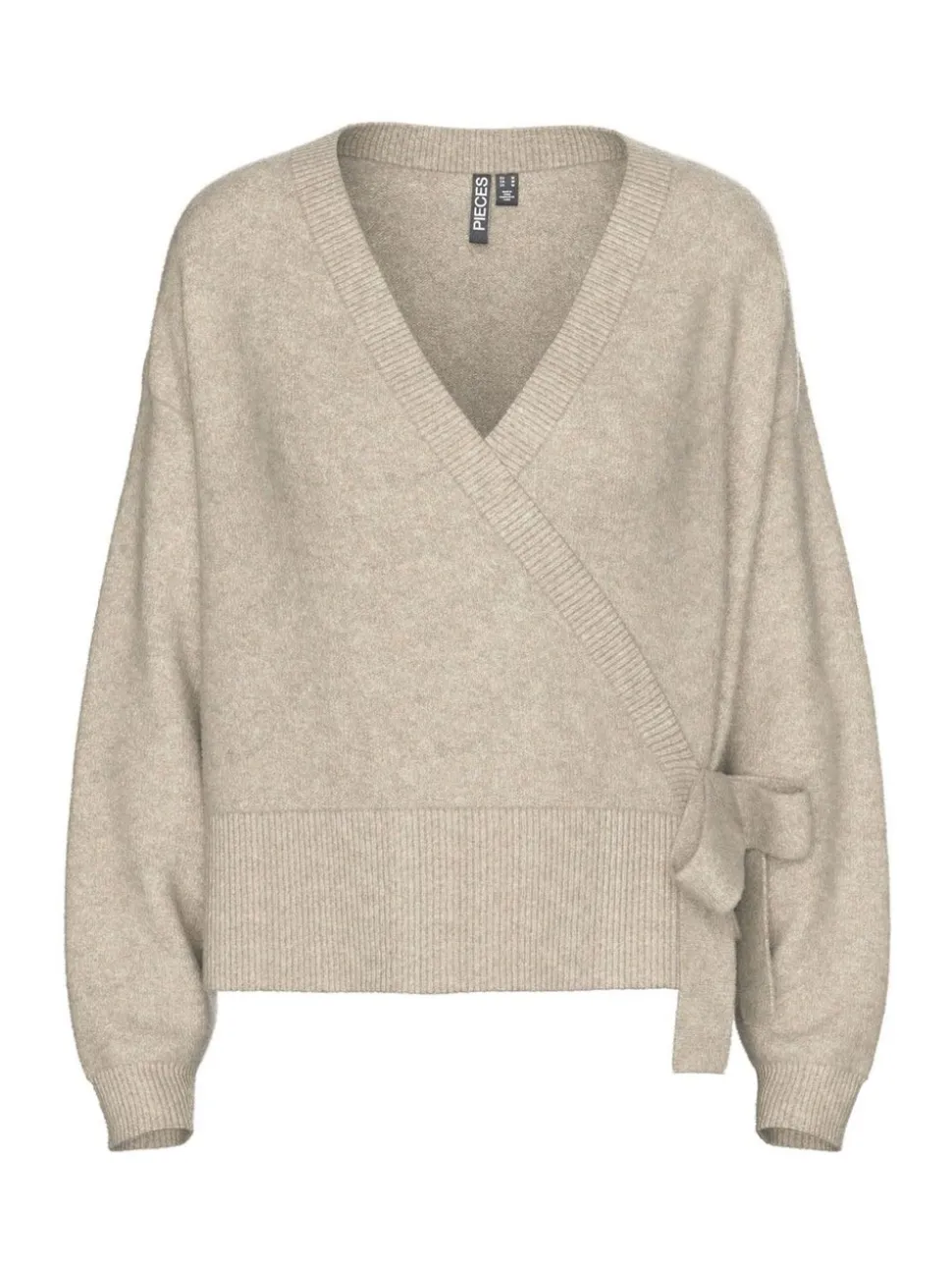 PIECES Wrap Knit Cardigan