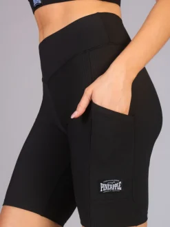 Pineapple rib fietsbroek met zak voor dames