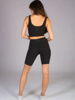 Pineapple rib fietsbroek met zak voor dames