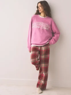 Pink Croissant - Sweatshirt