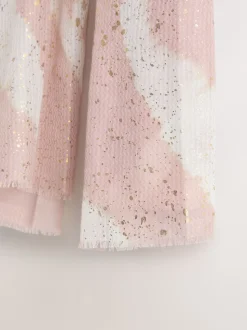 Pink Marble Foil - Lichte sjaal