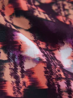 Pink Print with Pocket - Active Sports Dry Tech Sculpting Leggings