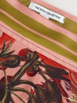 Pink Scenic Floral - Kew Collection Maxi Sarong