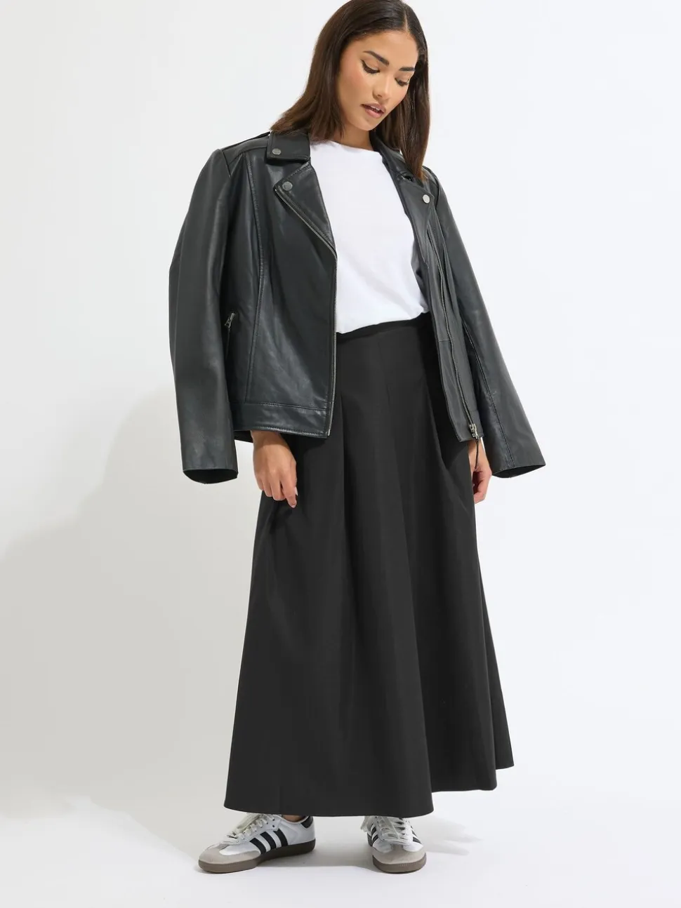PixieGirl Petite Pleated Full Midaxi Skirt