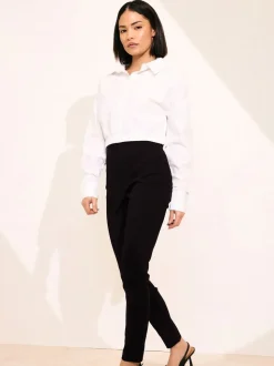 PixieGirl Petite Skinny Fit Stretch Bengaline Trousers