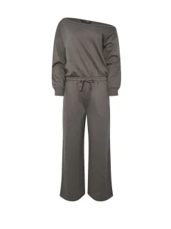 PixieGirl Petite Sweat Wide Leg Jumpsuit