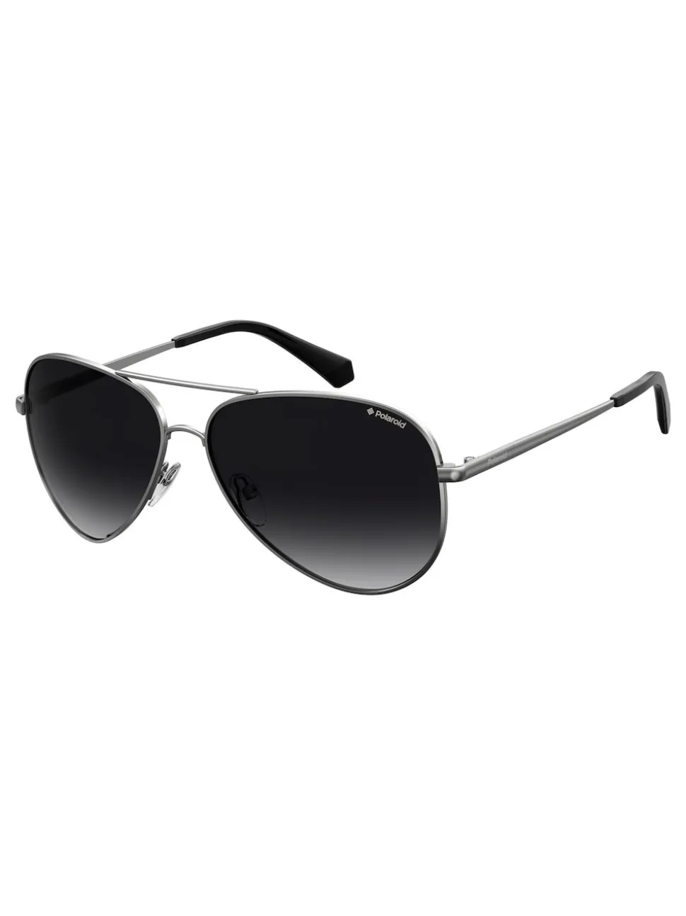 Polaroid Monochrome Pilot Black Sunglasses