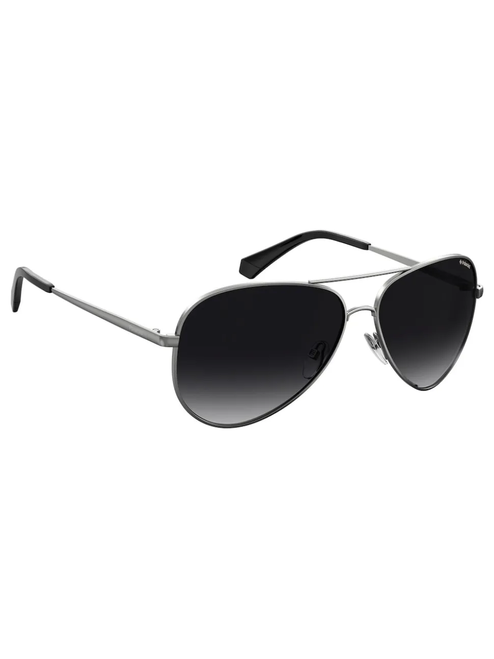 Polaroid Monochrome Pilot Black Sunglasses