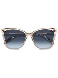 Polaroid Nude Rectangular Sunglasses