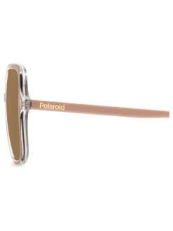 Polaroid Oversized Pink Square Sunglasses