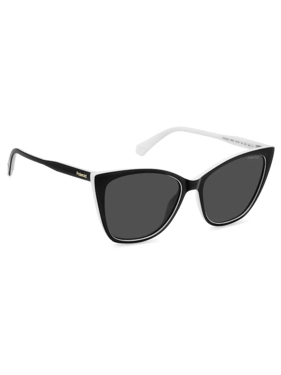 Polaroid Rectangular Black Sunglasses