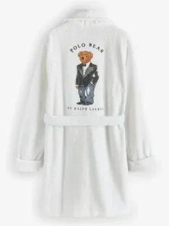 Polo Ralph Lauren Short Printed Back Bear Robe