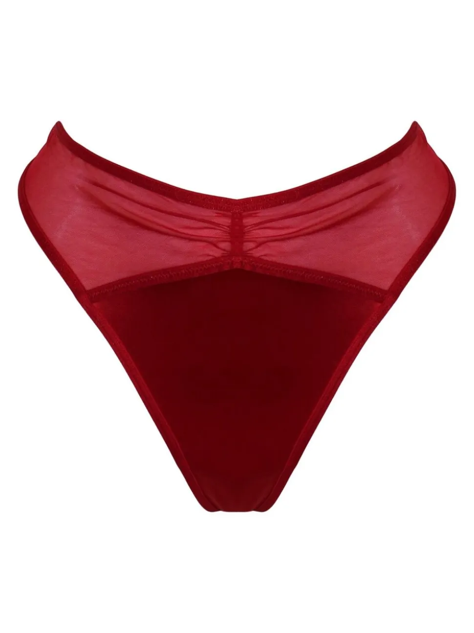 Pour Moi All Yours satijnen en mesh string