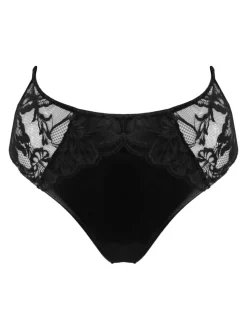 Pour Moi hoogopgesneden Onyx Brazilliaanse slip met hoge taille