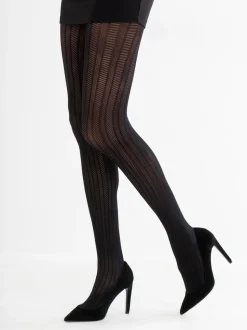 Pour Moi Stripe Lace Tights