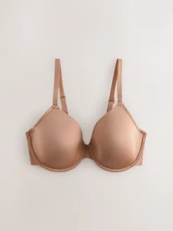 Praline huidskleur/wit - A-E Afvlakkende Ultimate Comfort Beha's 2 Verpakking