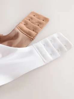 Praline huidskleur/wit - A-E Afvlakkende Ultimate Comfort Beha's 2 Verpakking