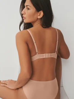 Praline nude - A-DD push-up Triple Boost diepuitgesneden beha