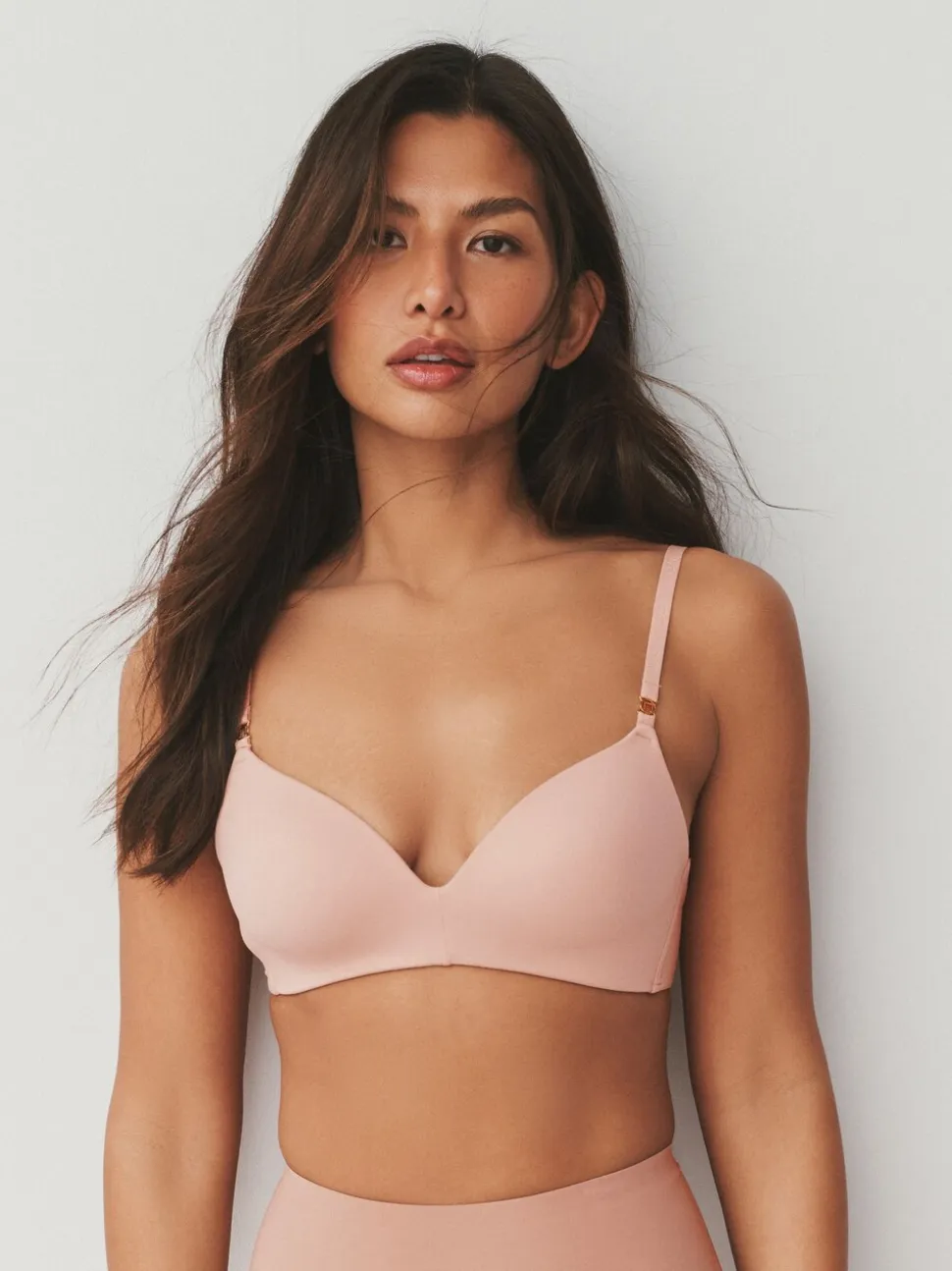Praline nude - A-E Brushed Ultimate Comfort Bra