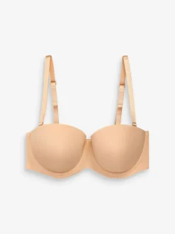 Praline nude - A-E push-up multiway beha zonder bandjes