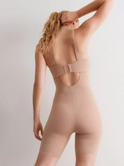 Praline nude - Bandeau dijvormende shapewear