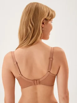 Praline nude - Kanten beha met cupmaat DD+