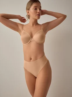 Praline nude - No VPL Tummy Control Shaping Knickers