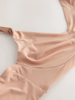 Praline nude - Superzachte ultiem comfortabele bralette van microvezel in 4 -weg stretchy