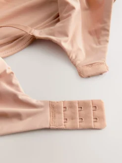 Praline nude - Superzachte ultiem comfortabele bralette van microvezel in 4 -weg stretchy