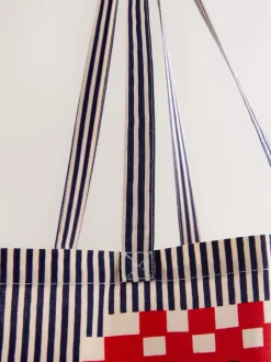 Print - Sardine Print 100% Cotton Shopper Bag