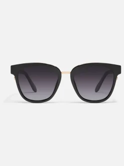 QUAY Act Natural Black Polarised Sunglasses