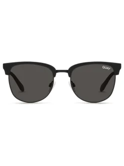QUAY Evasive Black Polarised Sunglasses