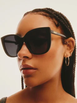 QUAY Ever After Black Sunglasses