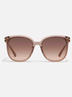 QUAY Rent Free Brown Sunglasses