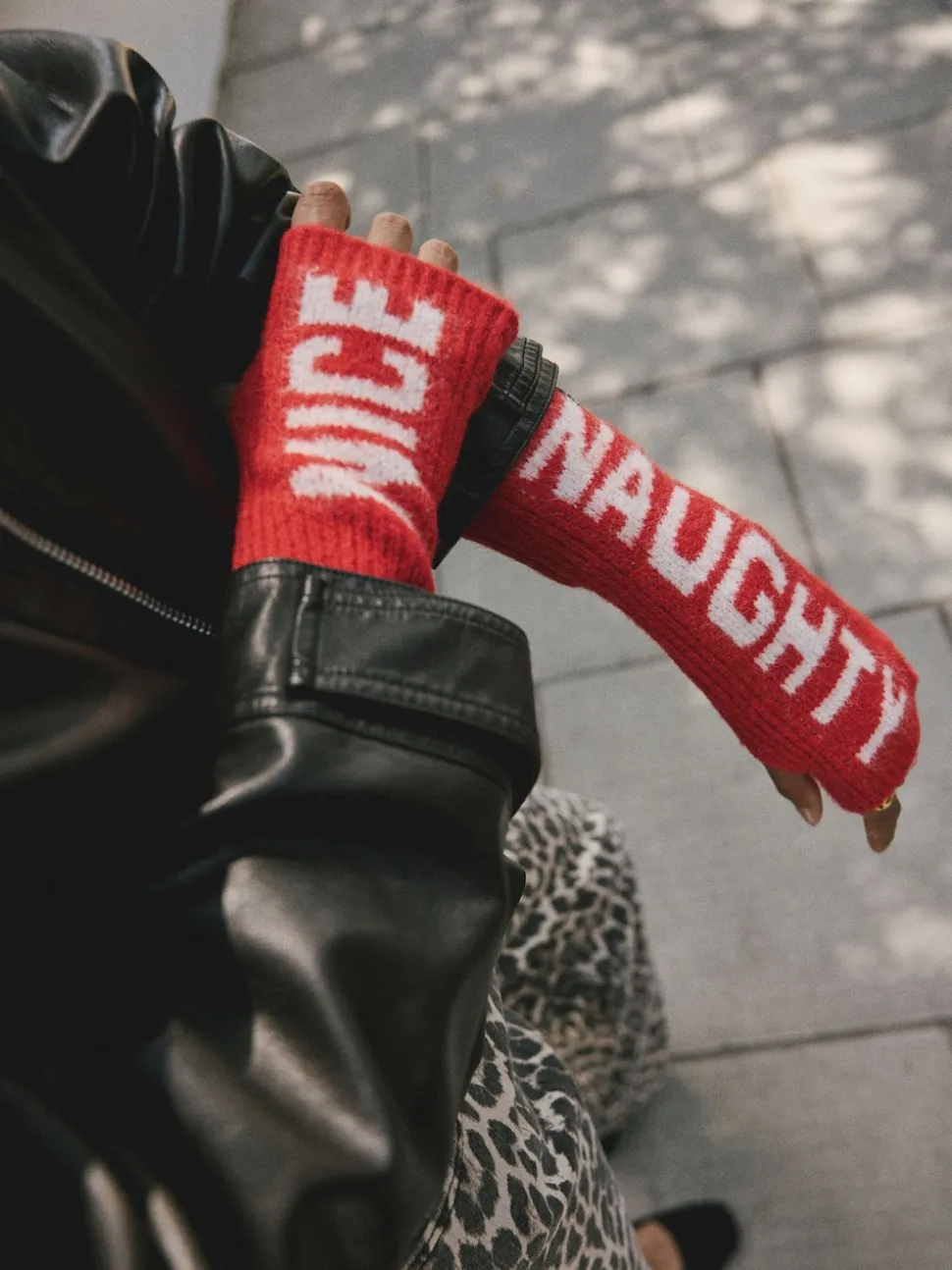 Red Naughty & Nice - Rockett St George Handwarmers