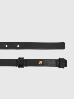 Reiss Cora Leather Buckle-Hardware Belt