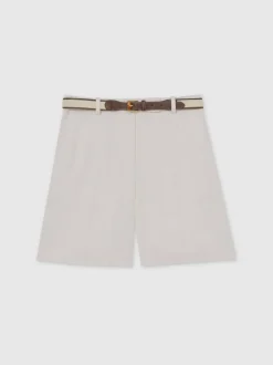 Reiss Devon bermudashort van linnenmix