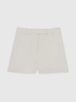 Reiss Devon elegante shorts van linnenmix