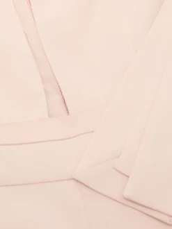 Reiss Evora Plunge-Neck Split-Sleeve Jumpsuit