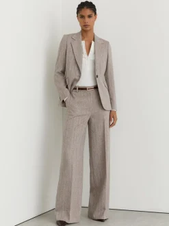 Reiss Isla Single-Breasted Textured Blazer
