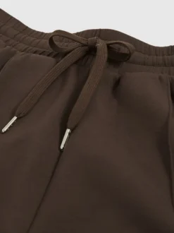 Reiss Joanna Interlock sweatshorts met trekkoord