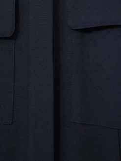 Reiss Kaia Getailleerde wijde pijpen utility-jumpsuit