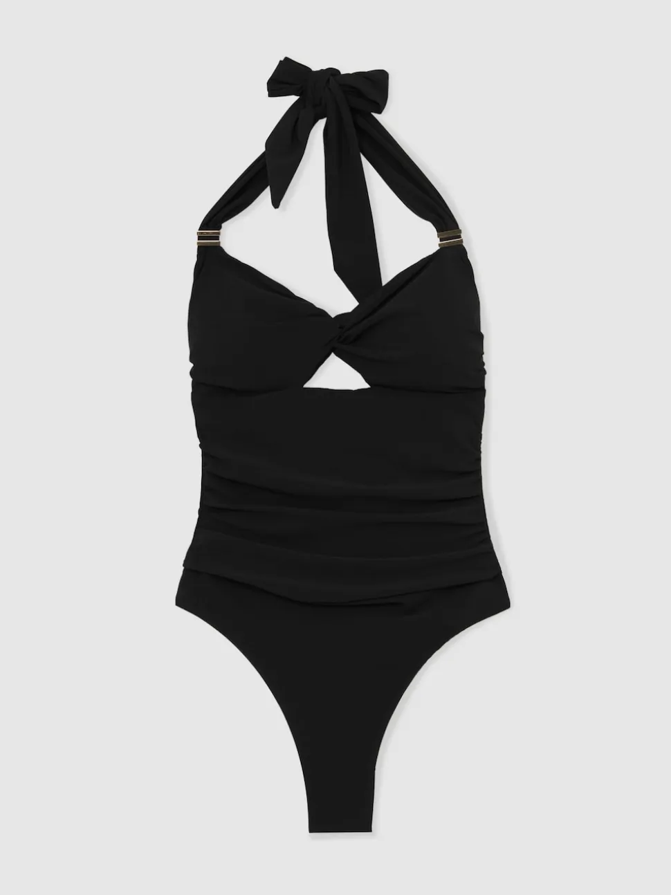 Reiss Marta Cut-Out Halter-Neck Swimsuit