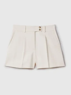 Reiss Millie maatsnitshort met bandplooi