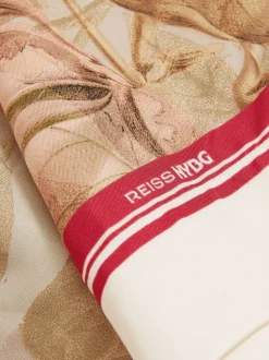 Reiss Santana Reiss | NYBG Satijn shorts met bloemenprint