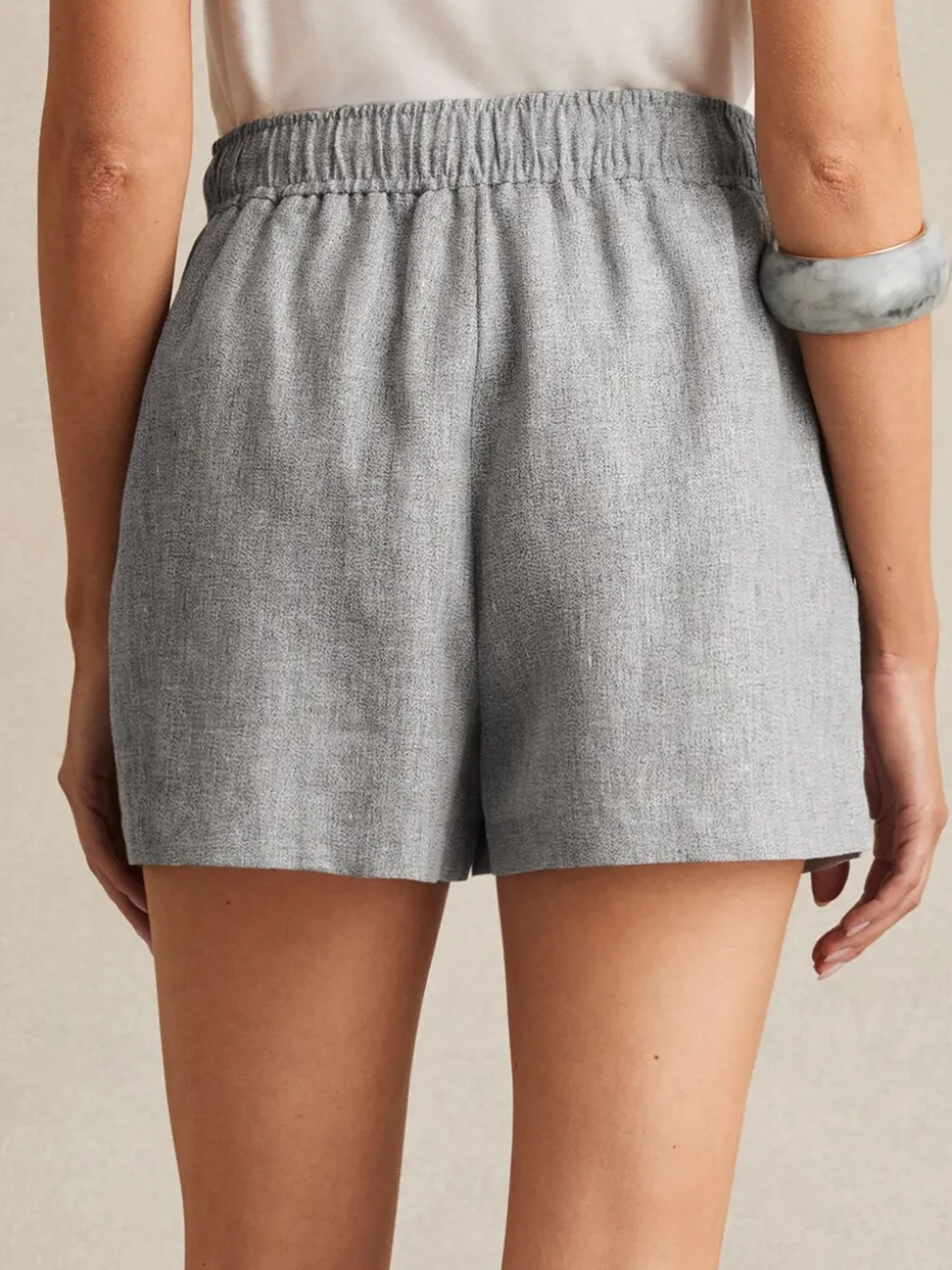 Reiss Willow linnen Mix Shorts