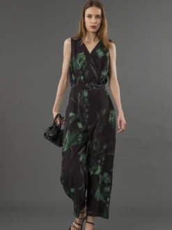 Religion Taylor jumpsuit met elastische taille en zakken