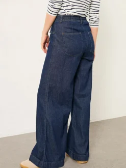 Rinse wash - FatFace jeans met wijde pijpen