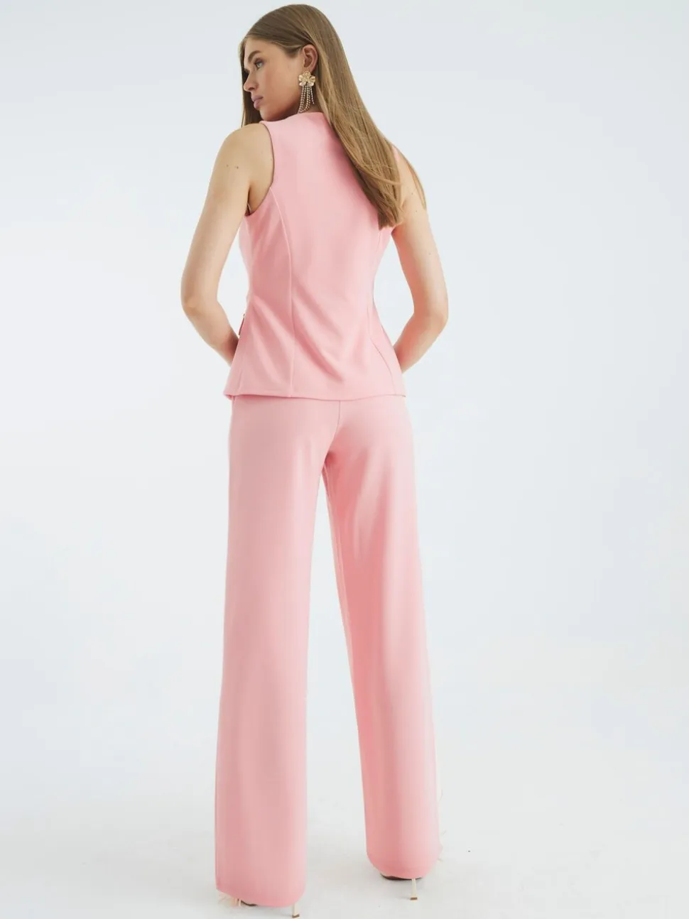 River Island Double Breasted Jumpsuit