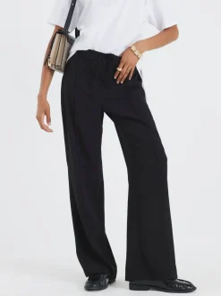 River Island Elasticated Waist Smart Joggers